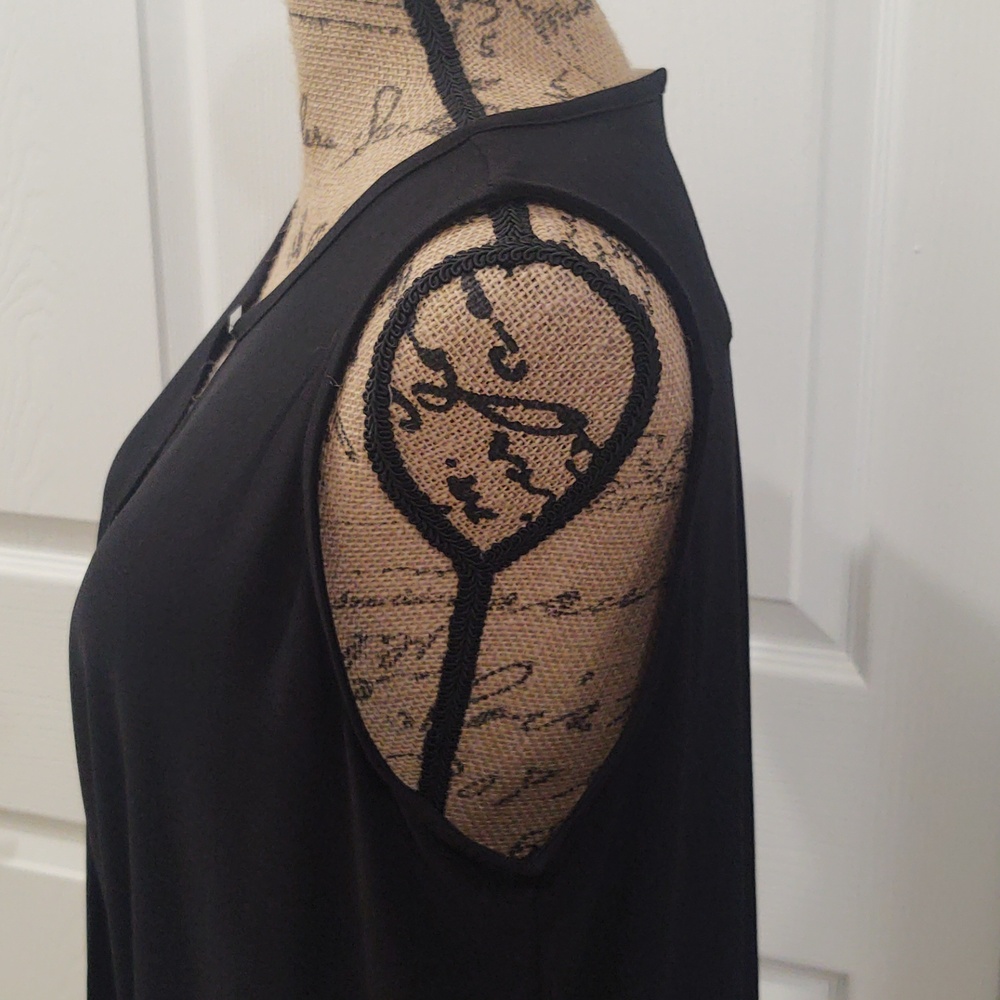 Michael Kors Women Dress Top Blouse | Medium | Black - Picture 5 of 9